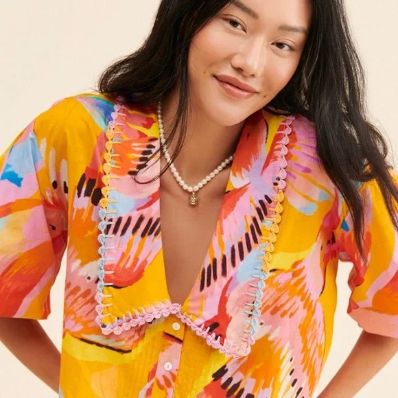 Bundle of Farm Rio Tops - Picture 7 of 12